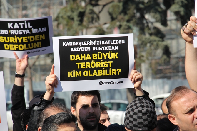 ABD’li Katiller Saraçhane’de Protesto Edildi! 7