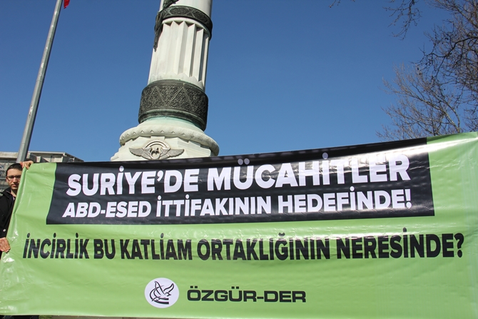 ABD’li Katiller Saraçhane’de Protesto Edildi! 8