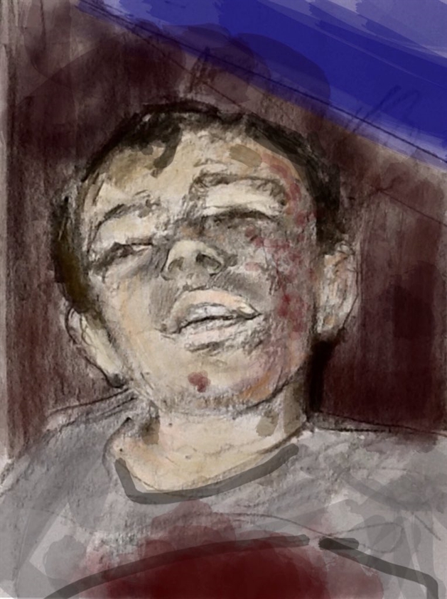 Suriye'deki Acıyı Resmetti 6