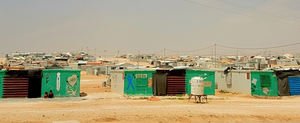 Ürdün'deki Zaatari Kampından Görüntüler 1