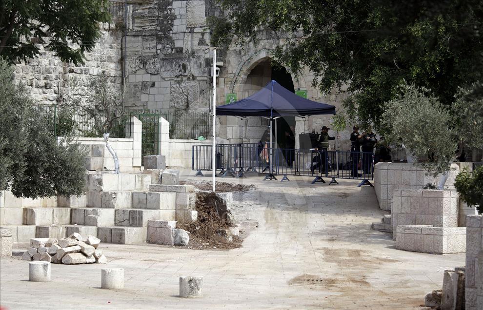 Kudüs Muhafızlarından Mescid-i Aksa Nöbeti 6