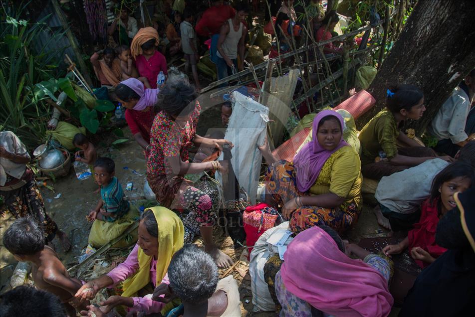 Arakanlı Müslümanların Bangladeş'e Geçişleri Devam Ediyor 2