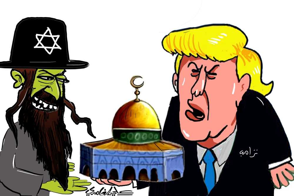 Trump’ın Kudüs Kararının Karikatürlere Yansıması 2