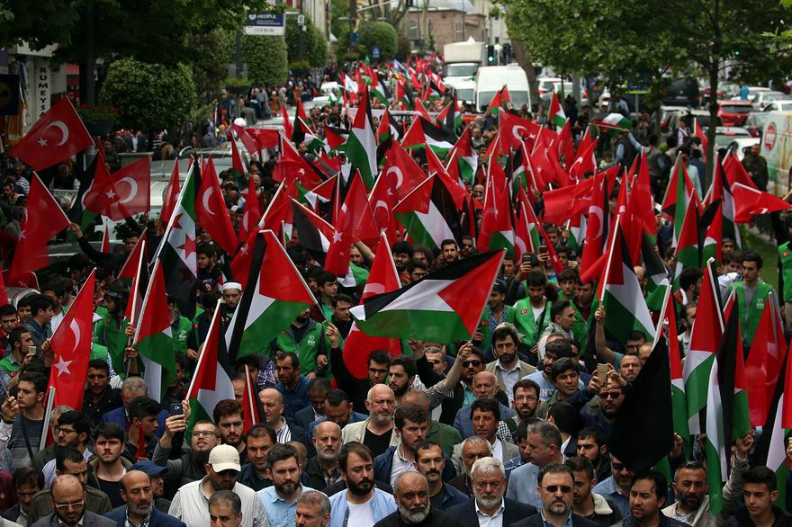İstanbul Haykırdı: Kudüs Filistin’in Başkentidir! 14