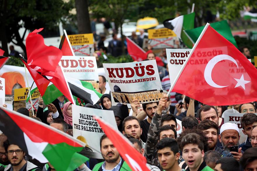 İstanbul Haykırdı: Kudüs Filistin’in Başkentidir! 15
