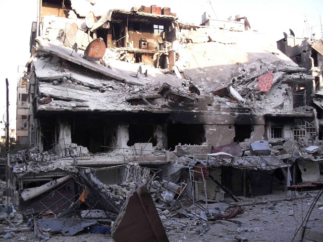 Harabeye Dönen Ülke Suriye 7