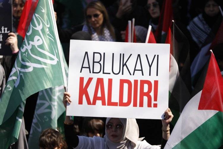 Binler, işgalin hamisi ABD konsolosluğuna yürüdü: Katil ABD Ortadoğudan  5