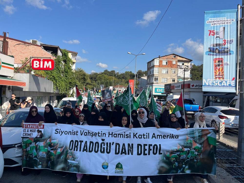 Müslümanlar, katil ABD’nin İstanbul konsolosluğuna yürüdü. 19