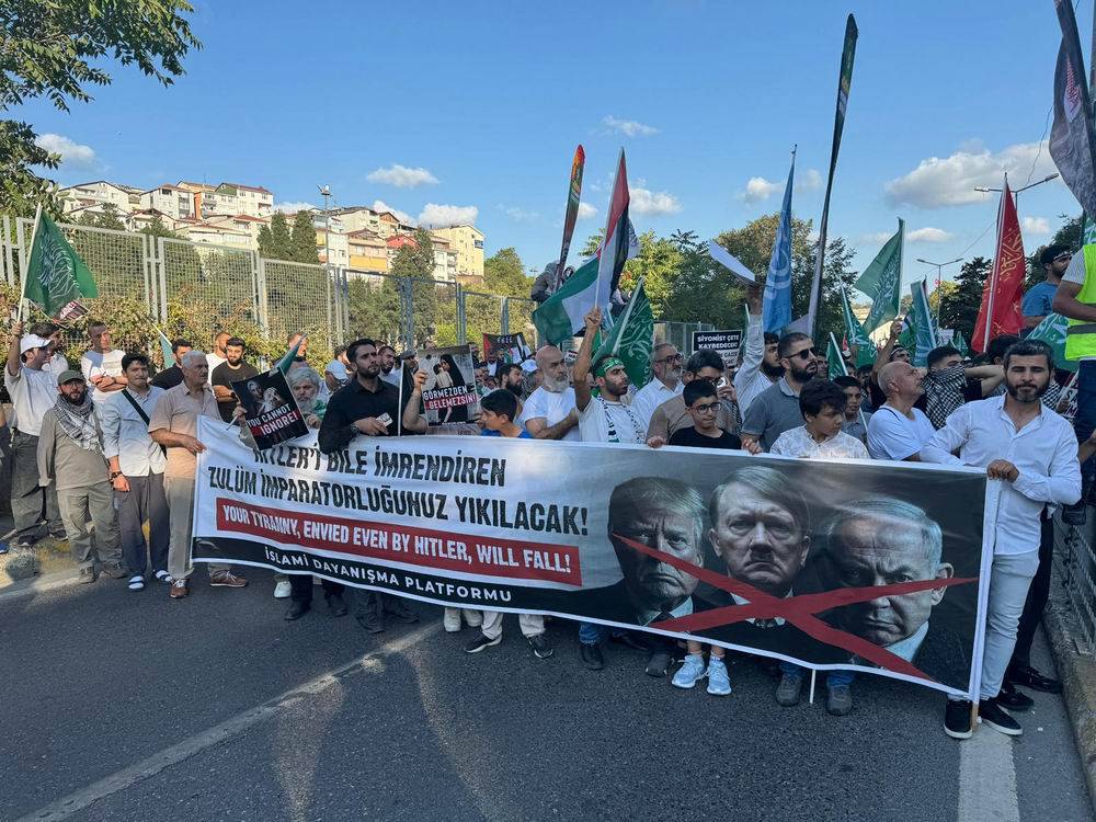 Müslümanlar, katil ABD’nin İstanbul konsolosluğuna yürüdü. 41