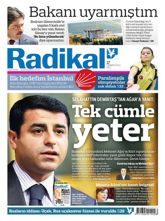 Gazete Manşetleri - 17 Temmuz 2012 11