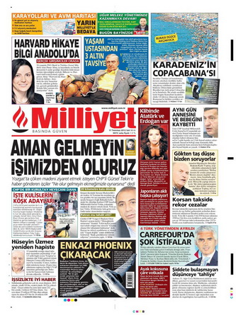 Gazete Manşetleri - 17 Temmuz 2012 9