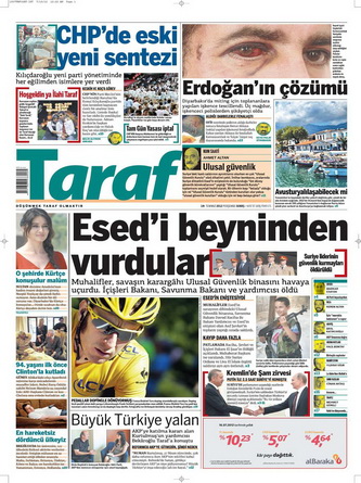 Gazete Manşetleri - 19 Temmuz 2012 17