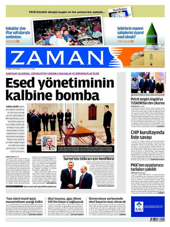 Gazete Manşetleri - 19 Temmuz 2012 25