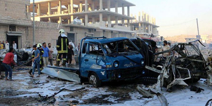 İdlib'de Patlama: 10 Ölü, 16 Yaralı