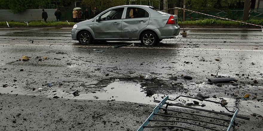 Ukrayna’nın Donetsk Kentinde Patlama!