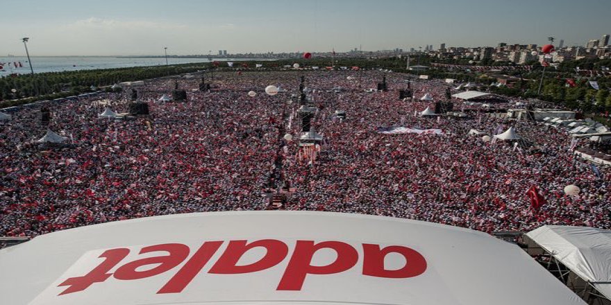 Kılıçdaroğlu Maltepe'deki Mitingle Yürüyüşünü Tamamladı