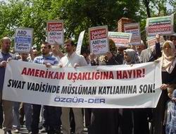 Özgür-Der: “Swat Vadisi’nde Katliama Son!”
