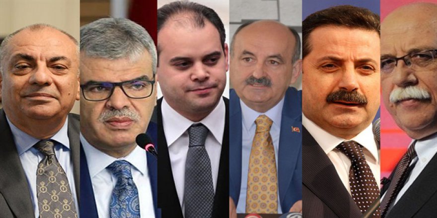Kabineden Giden İsimler