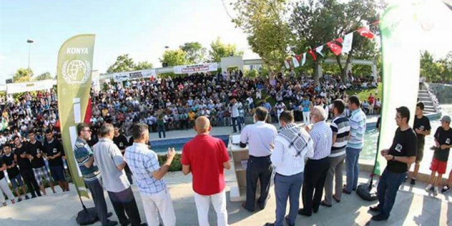 İşgalci İsrail’in Mescid-i Aksa’ya Yönelik Zulümleri Konya’da Tel’in Edildi