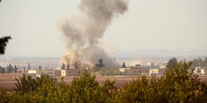 PKK/PYD'den Azez'e Havan Topu Saldırısı