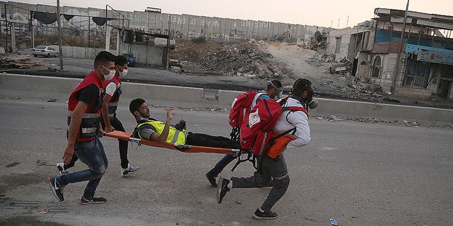 İşgalci İsrail Polisi Gazetecileri de Hedef Alıyor!