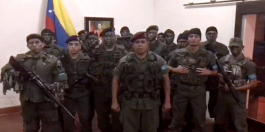 Venezuela'da Üniformalı Bir Grup 'İsyan' Gerekçesiyle Tutuklandı