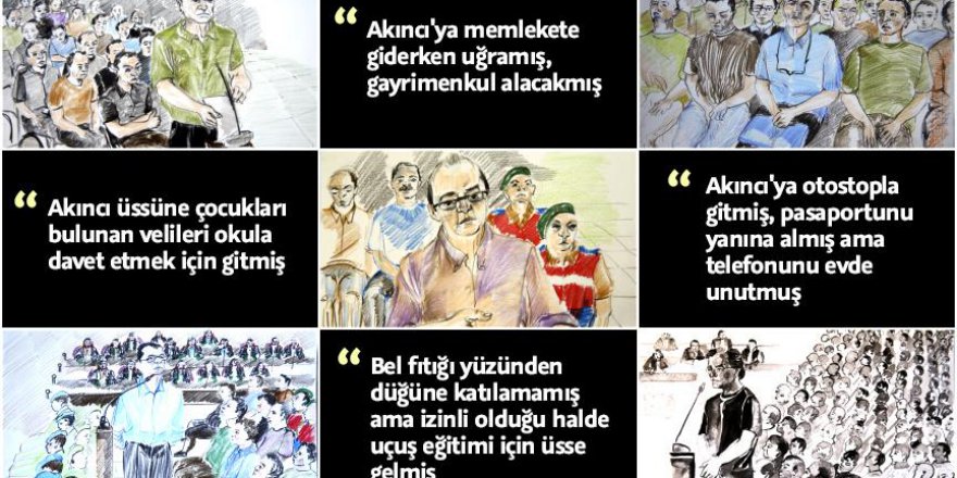 Akıncı Üssü'nde Bulunanların 'Akla Zarar' Gerekçeleri