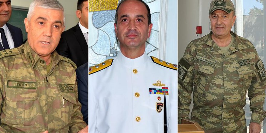 Jandarma, Donanma ve 2. Kolordu Komutanları Atandı