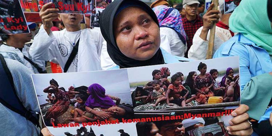 Arakan’daki Zulümler Endonezya'da Protesto Edildi