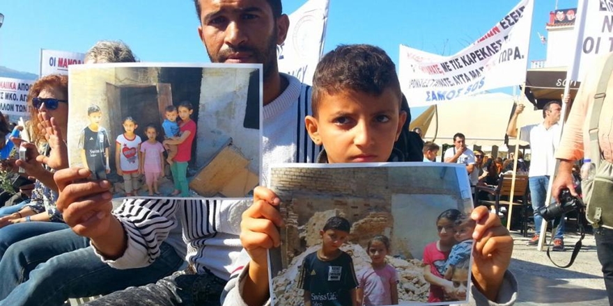Sakız Adası’ndaki Göçmenler Zor Durumda!