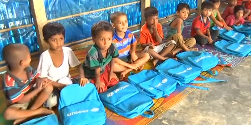 Bangladeş’teki Arakanlı Çocuklara Eğitim Umudu