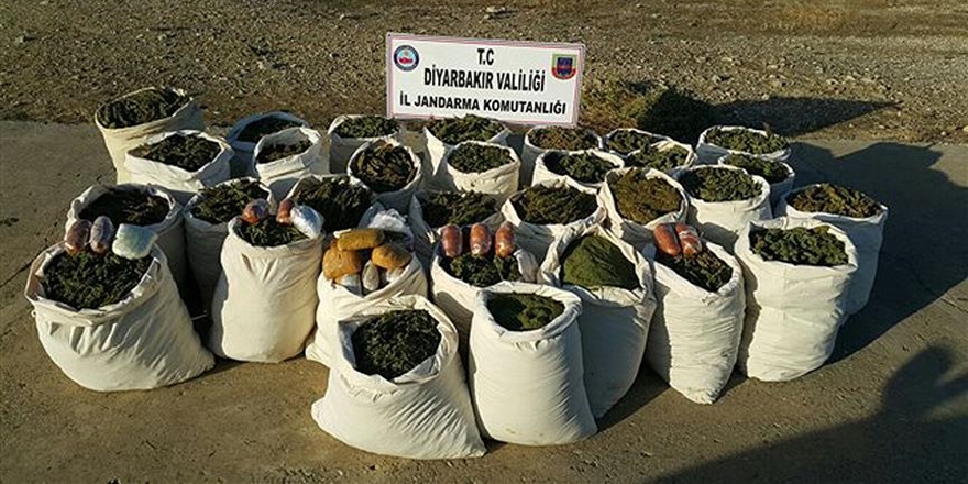 Diyarbakır’da 744 Kilogram Esrar Ele Geçirildi!