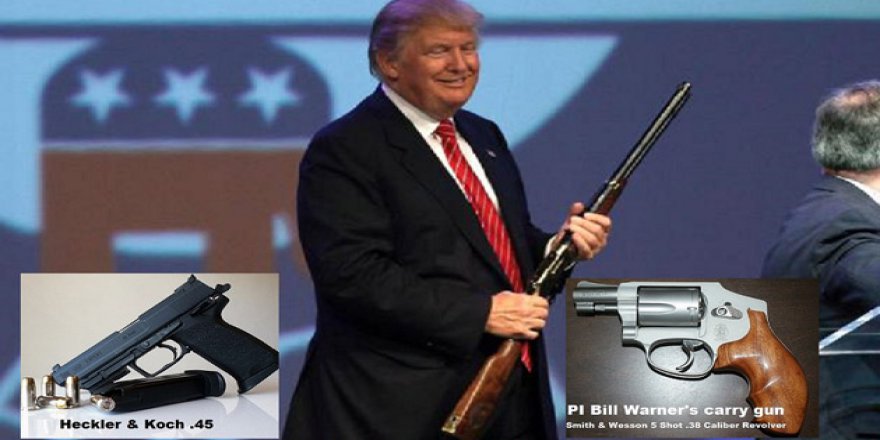 Trump'tan Bireysel Silahlanmaya Destek