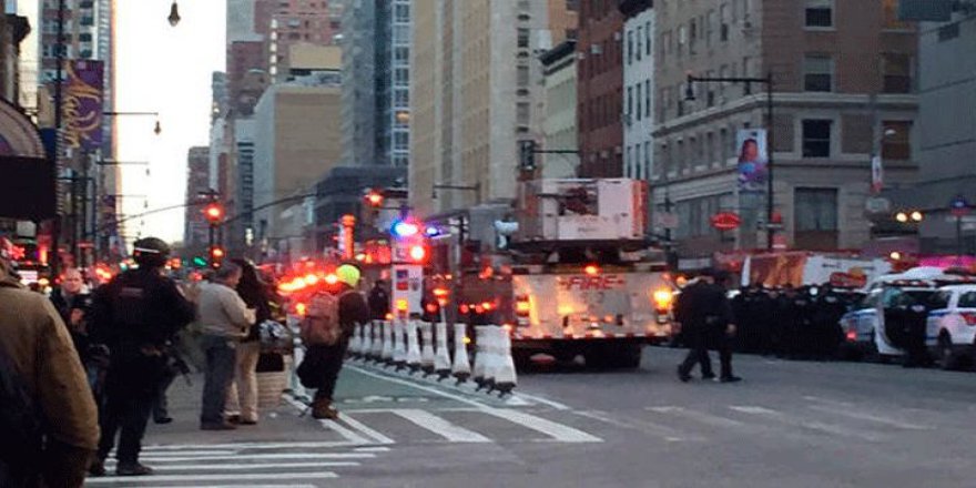 New York Otobüs Terminalinde Patlama