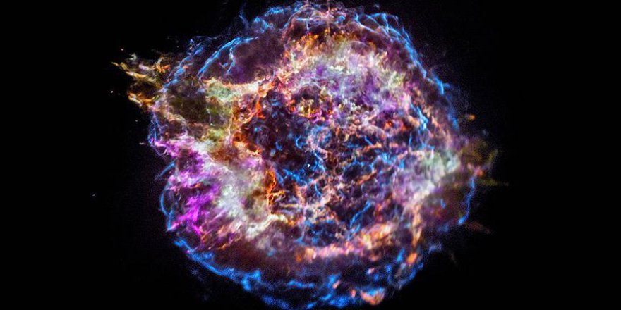 Süpernova Kalıntısındaki Maddelerin Renk Cümbüşü Görüntülendi