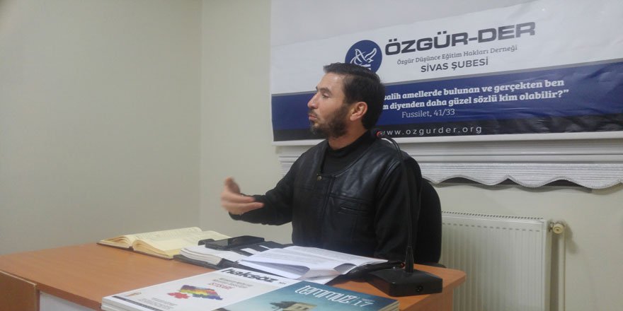 Sivas Özgür-Der'de "Kur'an Okumadaki Zaaflarımız" Konuşuldu