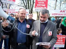 Akyazı'da 59. başörtüsü eylemi