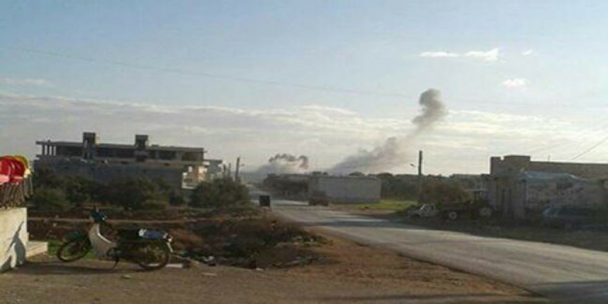 İdlib'de Pazar Yerine Saldırı