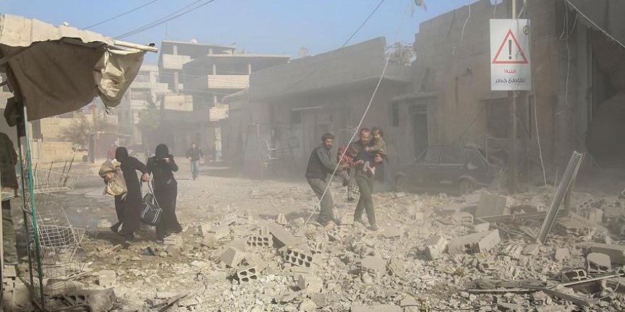 Doğu Guta'daki Saldırılarda 44 Sivil Hayatını Kaybetti