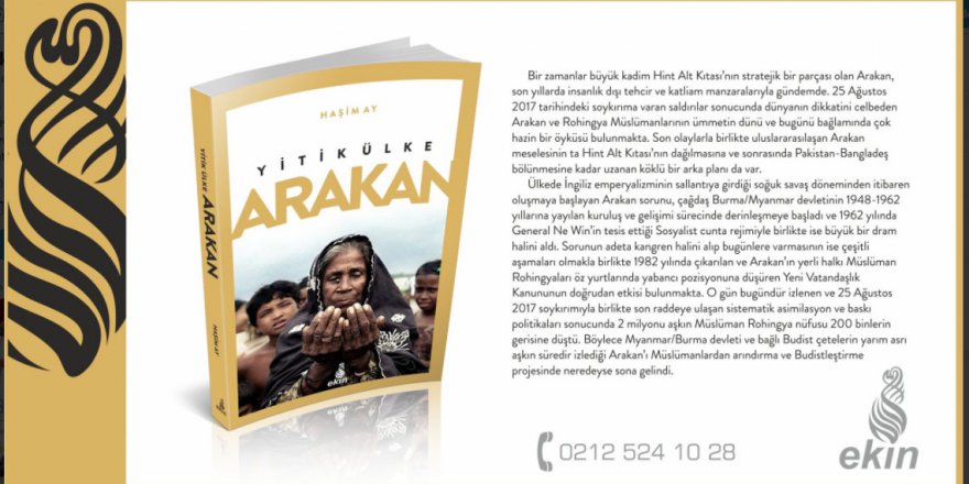 Ekin Yayınları’ndan Yeni Kitap: Yitik Ülke Arakan