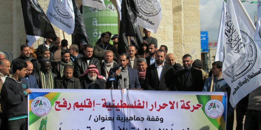 El-Ahrar Hareketi Rafah'ta İntifadaya Destek Yürüyüşü Düzenledi