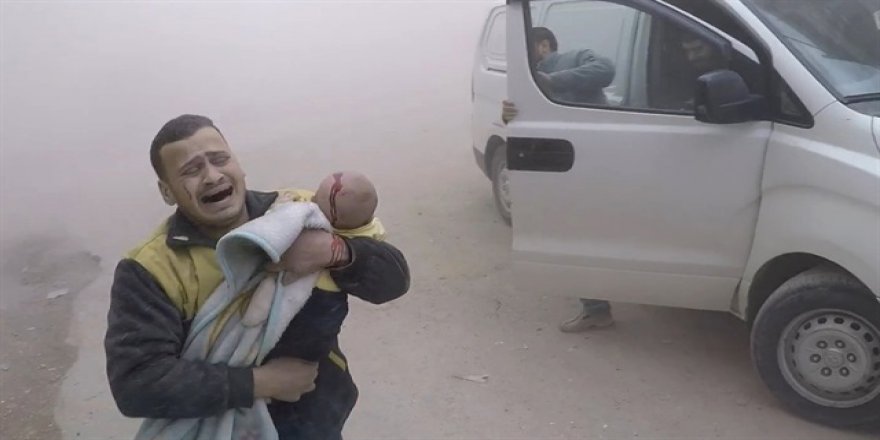 Doğu Guta'da Katliam Sürüyor: 33 Sivil Öldü