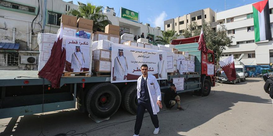 Katar'dan Gazze'ye 9 Milyon Dolarlık Yardım