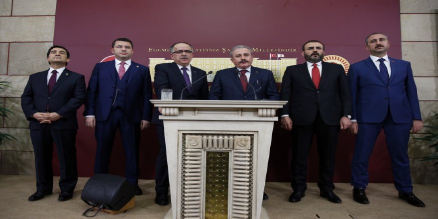 'Cumhur İttifakı' Teklifi TBMM'ye Sunuldu