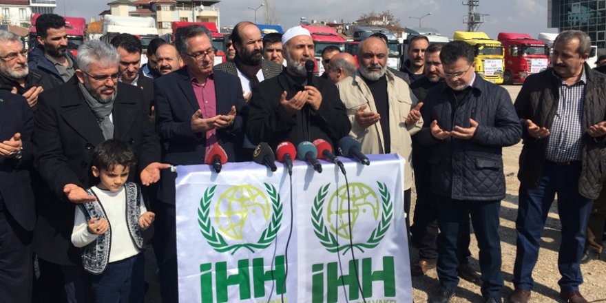 Elazığ'dan Suriye'ye 17 Tır Un Yardımı