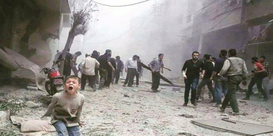 Katil Esed ve Destekçileri Doğu Guta'da 103 Günde 1121 Sivili Katletti