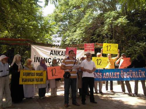 Ankara’da 180. Başörtüsü Eylemi