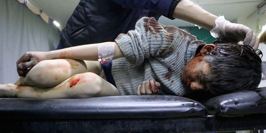 Esed Rejimi ve Destekçileri Doğu Guta'da 10 Sivili Öldürdü