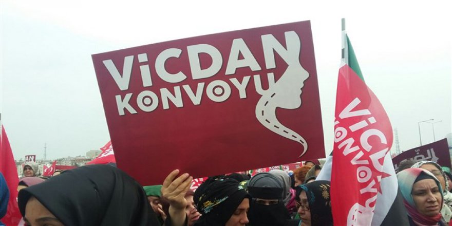 Vicdan Konvoyu Hatay'da: "Biz Seni Duyduk Suriyeli Kardeşim"
