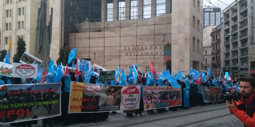 İstanbul’da Doğu Türkistan İçin Eylem